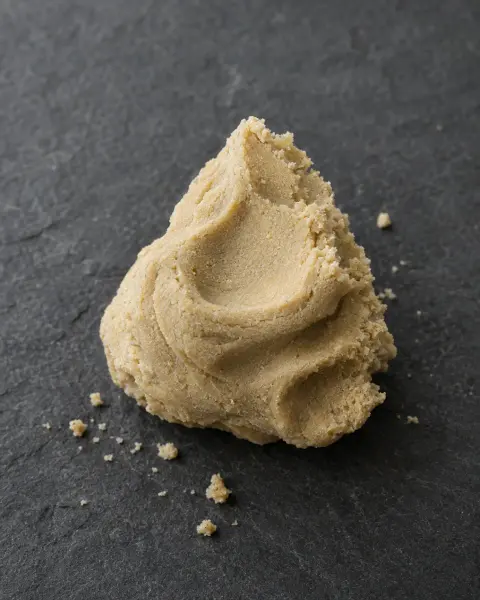 La Mousse Blond — mousse, hemp resin on slate