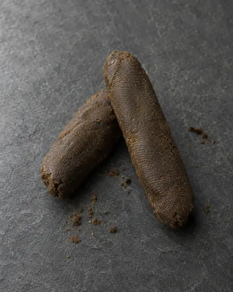 Manali Hash — pressed, hemp resin on slate