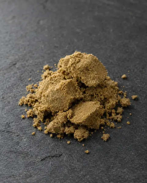 Moroccan Workers Dry — dry sift, hemp resin on slate