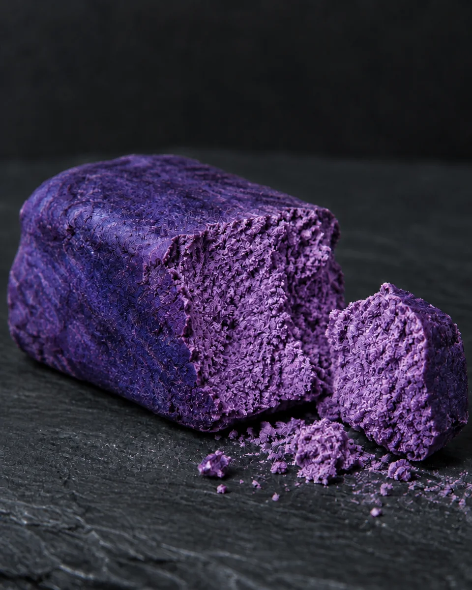 Blueberry Venom Piatella resin, interior texture