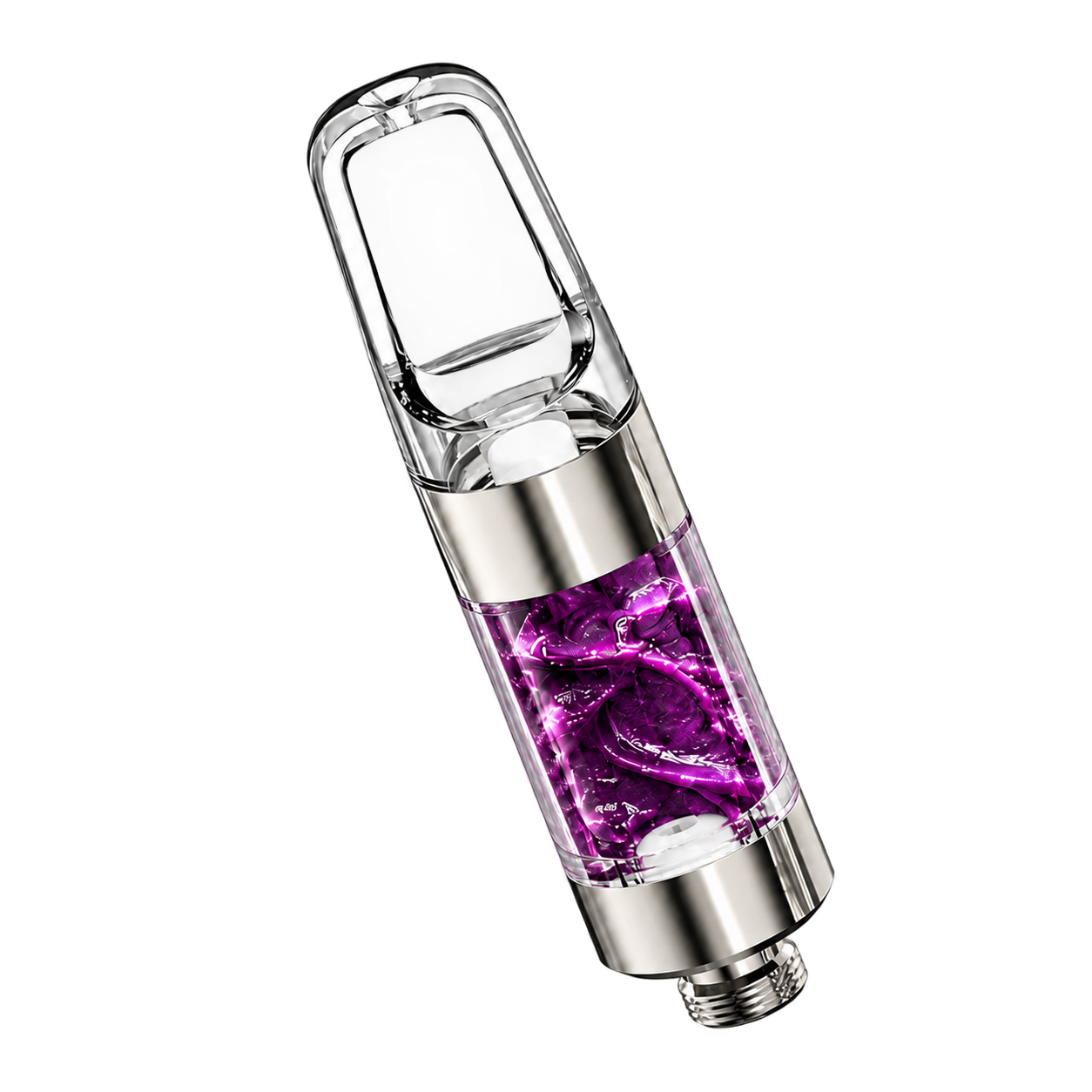 PURPLE Piatella prefilled cartridge in transparent glass presentation
